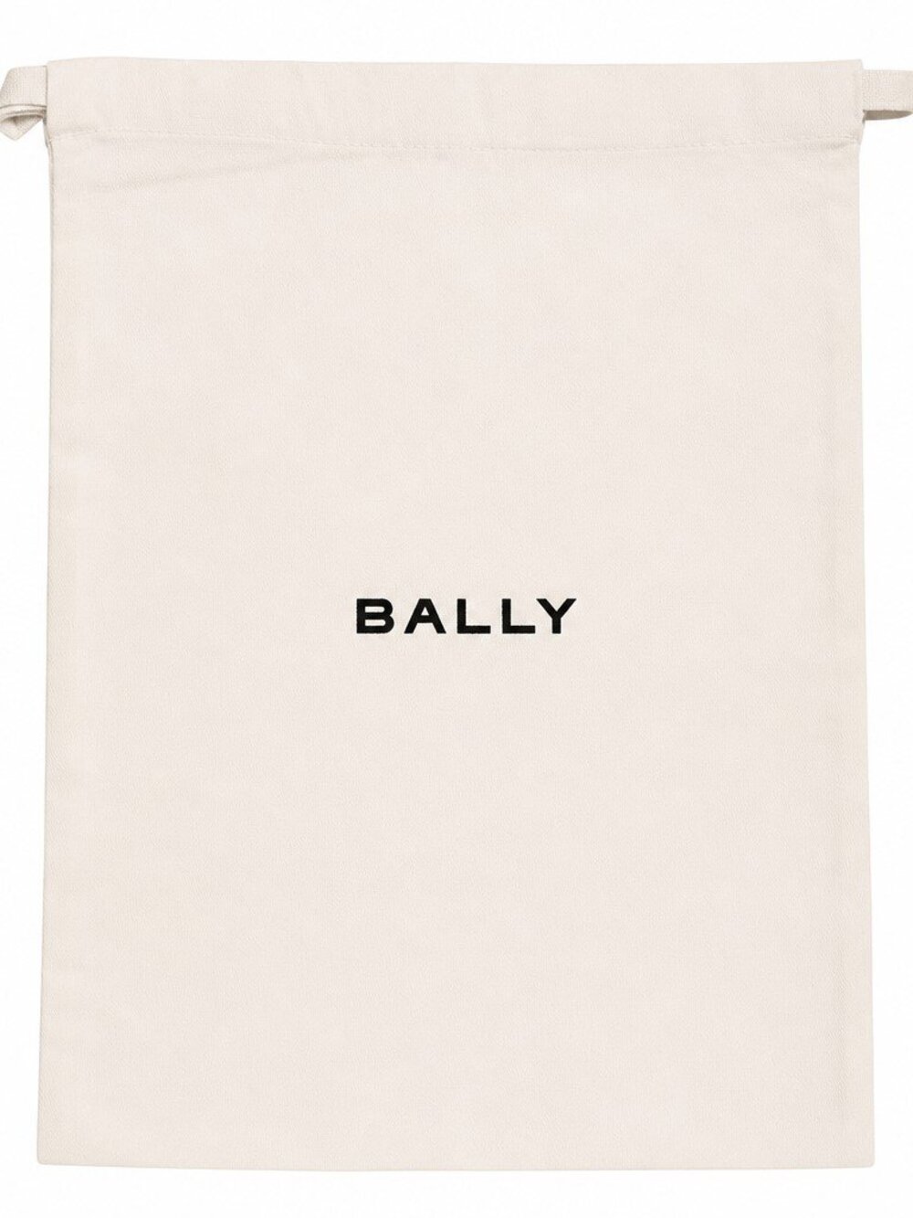 BALLY DUST BAG-Cream-Drawstring Closure-Medium